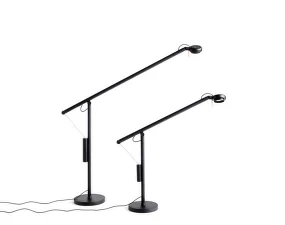 Fifty-Fifty Mini Table Lamp, soft black