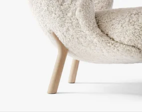 Little Petra VB2 Sofa, oak / sheepskin