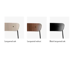 Pavilion AV10 Bar Chair 75 cm, walnut