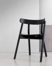 Oaki Dining Chair, black oak