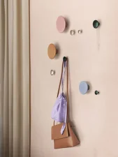 The Dots Ceramic Hook M, burnt orange