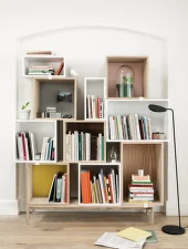 Stacked Medium, oak