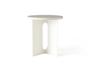 Androgyne Side Table, ivory