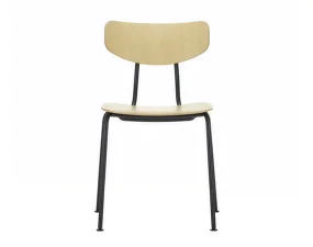 Moca Chair, natural oak seat / basic dark base