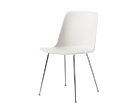 Rely HW6 Chair, chrome/white