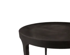 Ghost Coffee Table, black aluminium