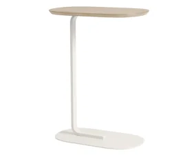 Relate Side Table 73.5 cm, solid oak / off-white