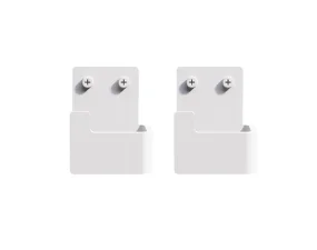 Bath Hooks, Set of 2, white