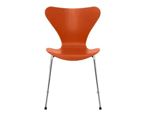 Series 7™ Chair Coloured, chrome/paradise orange