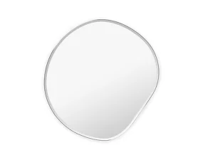 Pond XL Mirror, dark chrome