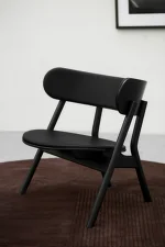 Oaki Lounge Chair, smoked oak