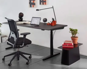 Metal Side Table Large, black