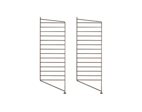 String Floor Panel 85 x 30, 2 pcs, brown