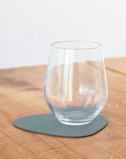 Curve Nupo Glass Mat, pastel green