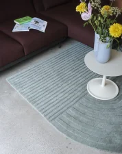 Relevo Rug 170x240, sage green
