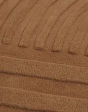 Relevo Quattro Rug 170x240, burnt orange