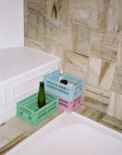 Colour Crate Small, dark mint