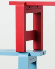 Weekday Bench 111 cm, red