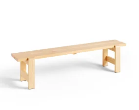 Weekday Bench 190 cm, pinewood