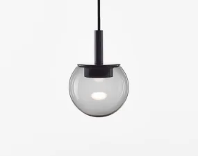 Orbis 150 PC1289 Pendant Lamp, smoke grey / black matte