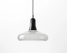 Shadows XL PC911 Pendant Lamp, pearl grey / black stained oak