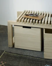 Cutter Box High, oak