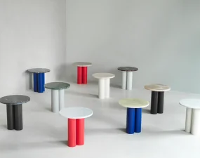 Dit Table, brown portoro gold