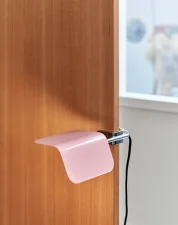 Apex Clip Lamp, oyster white