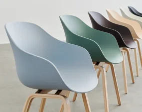 AAC 222 Chair Oak Veneer, fall green