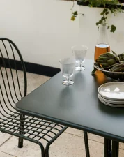 Thorvald SC97 Café Table, bronze green