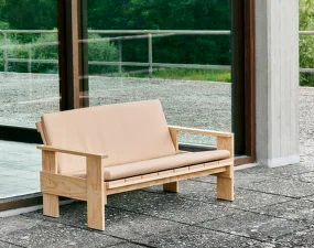 Crate Lounge Sofa Folding Cushion, beige