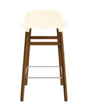 Form Bar Chair 65 cm Walnut, cream
