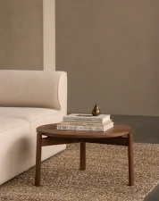 Passage Lounge Table Ø70, walnut