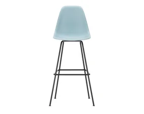 Eames Plastic Bar Stool High, ice grey