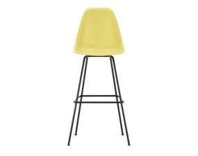 Eames Plastic Bar Stool High, citron