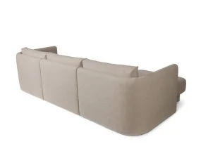 Dase Sofa Armrest End Left Module, Soft Bouclé natural