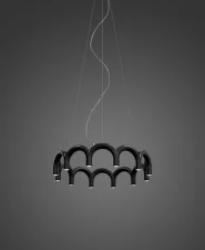 Arch Circle 98 Pendant, black