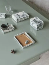 Mist Tray 10x15, emerald off-white