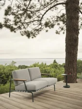 Settle Sofa 2-Seater, Ribbed Weave 5/taupe