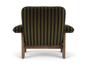 Brasilia Lounge Chair, Cabanon Soft/walnut