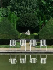 Palissade Armchair, cream white