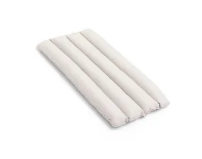Palissade Chair and Armchair Soft Quilted Cushion, cream white