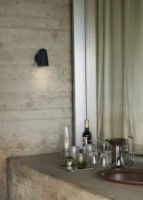 Solid Wall Lamp SC104, black