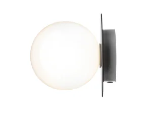 Liila 1 Wall/Ceiling Light Medium, light silver/opal