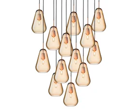 Anoli 13 Pendant, nordic gold/gold