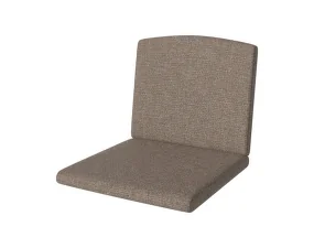 Patio Seat and back Cushion for dining chair, dark beige