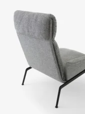 Muno Lounge Chair LN17 High Back w. Arms, Hallingdal 126/black