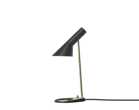 AJ Mini Table Lamp, black/brass