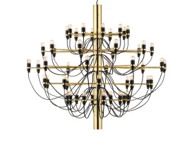 2097/50 Suspension Clear Bulbs, brass
