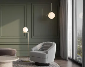 IC S3 Pendant Light, brass